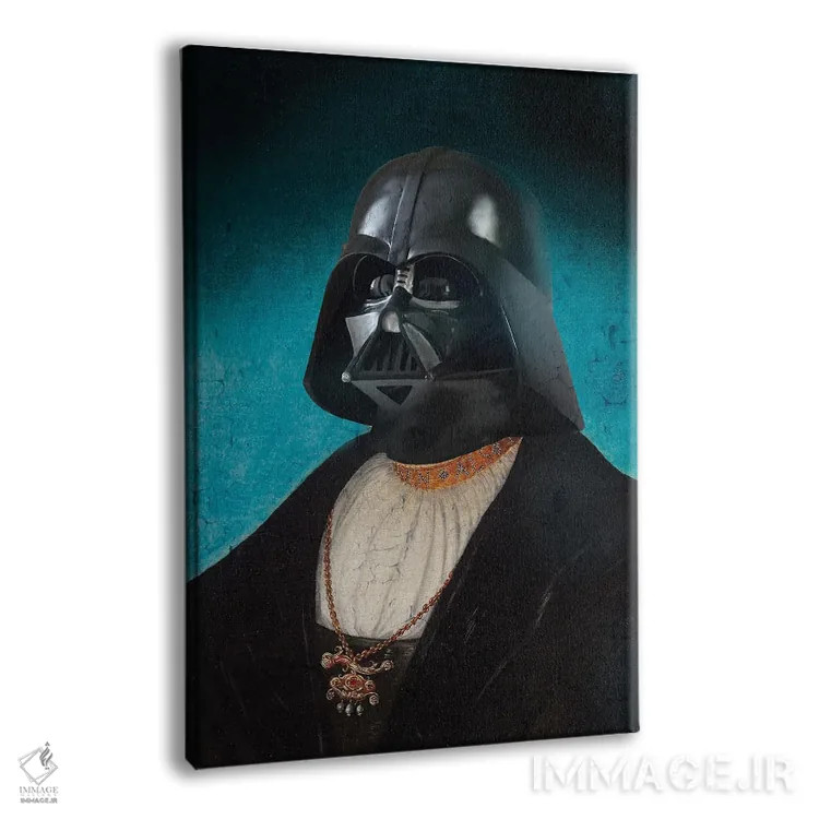 تابلو دکوراتیو سر ویدر کلاسیک اثر ۲ توست دیزاین - نمای پرسپکتیو محصول