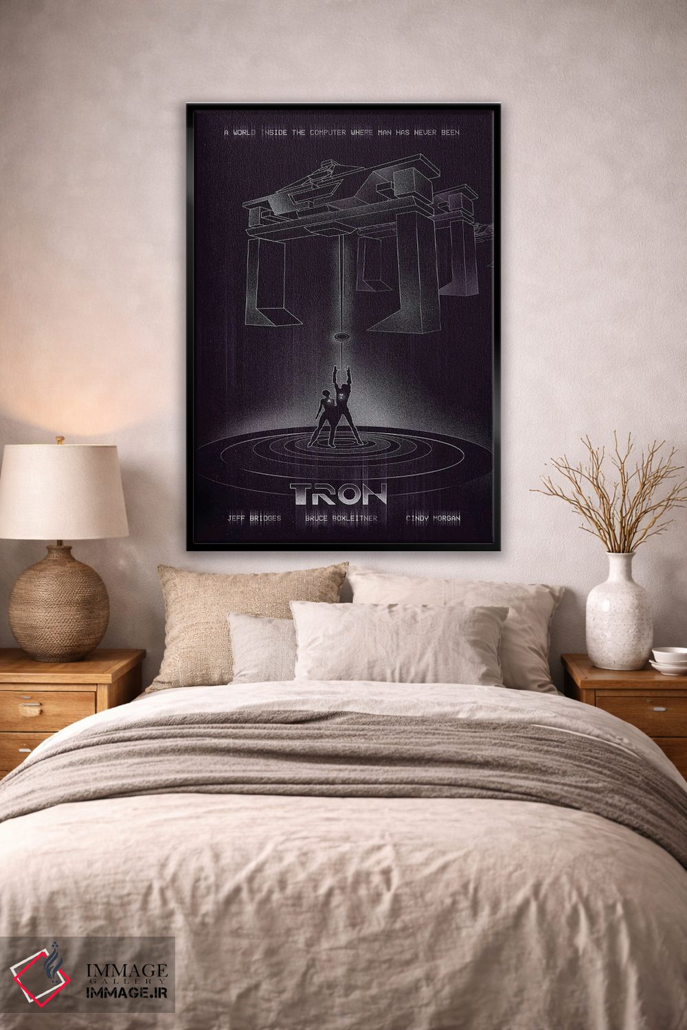 تابلو دکوراتیو هنر فیلم ترون اثر ۲ توست دیزاین - D2B