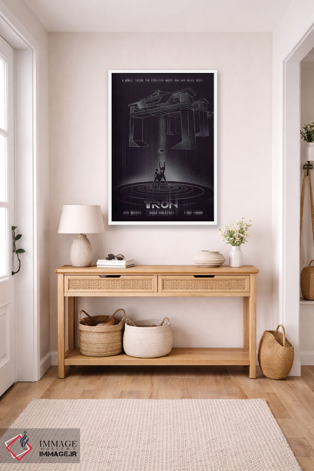 تابلو دکوراتیو هنر فیلم ترون اثر ۲ توست دیزاین - D6W