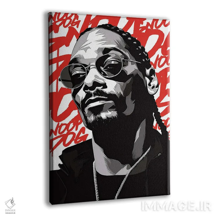 تابلو دکوراتیو اسنوپ اثر ۲ توست دیزاین - نمای پرسپکتیو محصول