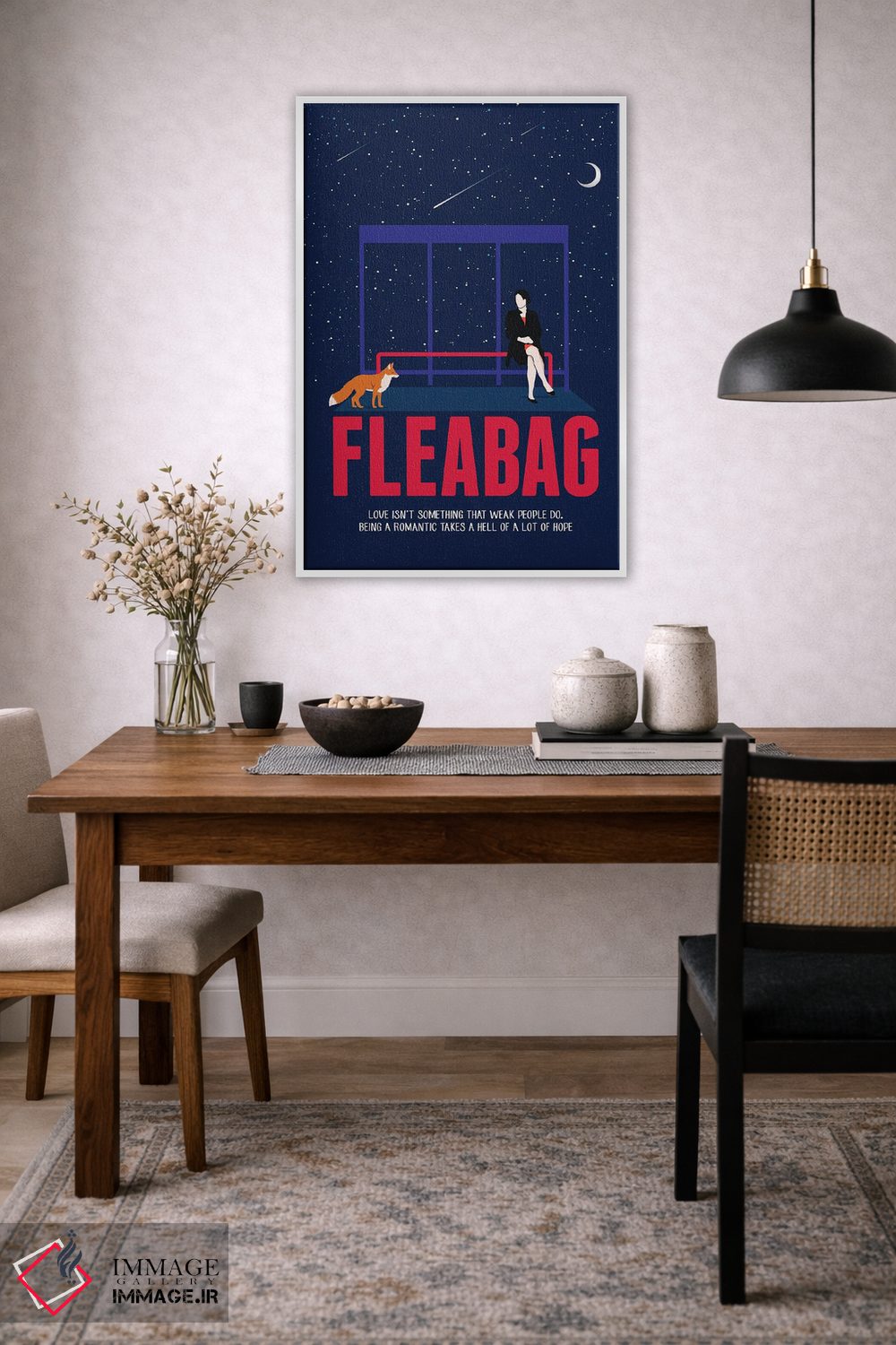 تابلو دکوراتیو هنر فلی بگ اثر ۲ توست دیزاین - D2W