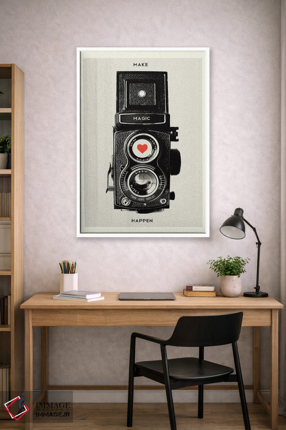 تابلو دکوراتیو جادو بیافرین اثر ۲ توست دیزاین - D1W