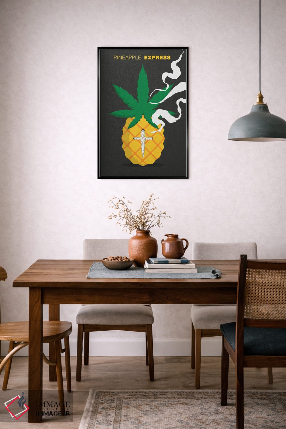 تابلو دکوراتیو هنر فیلم پاین اپل اکسپرس اثر ۲ توست دیزاین - D6B