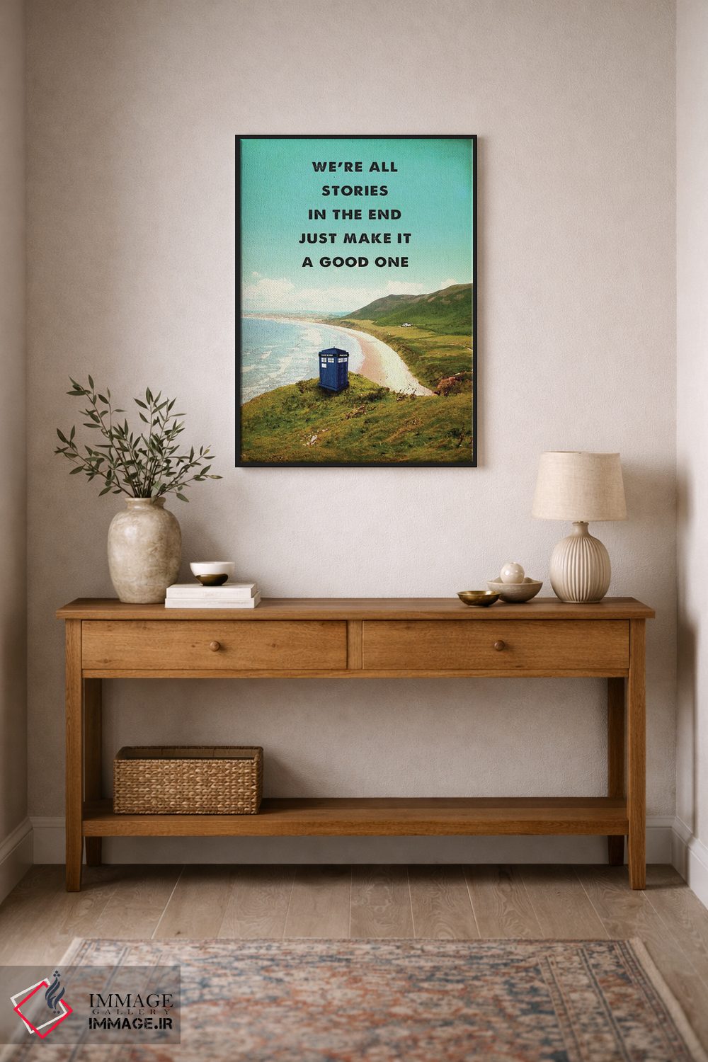 تابلو دکوراتیو هنر فیلم سفر دکتر هو اثر ۲ توست دیزاین - D2B