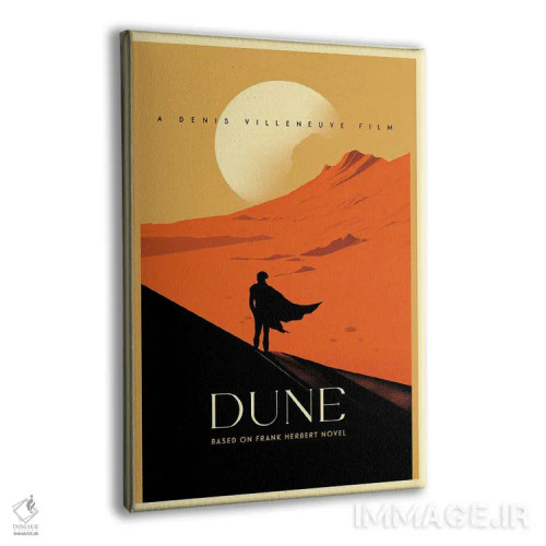 تابلو مینیمال پل از تل ماسه اثر ۲ توست دیزاین - نمای پرسپکتیو محصول