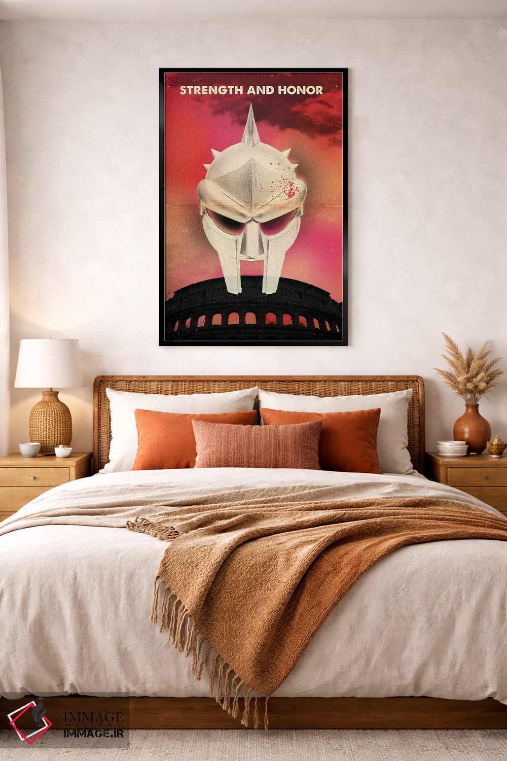 تابلو دکوراتیو هنر سفر فیلم گلادیاتور اثر ۲ توست دیزاین - D4B