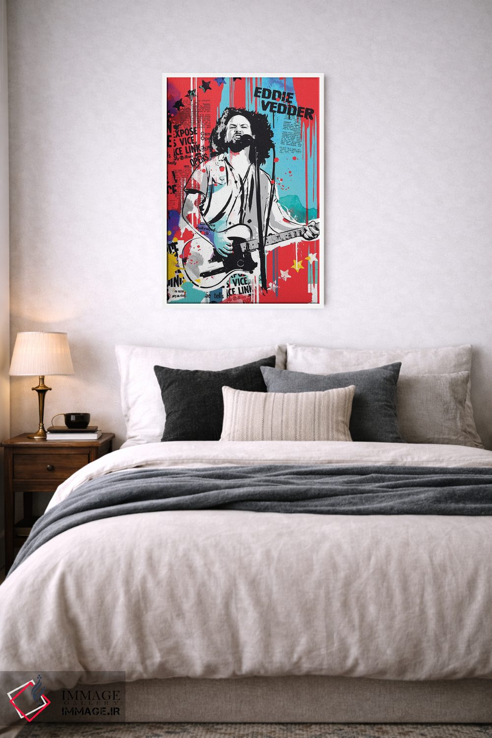 تابلو دکوراتیو ادی ودر اثر ۲ توست دیزاین - D6W