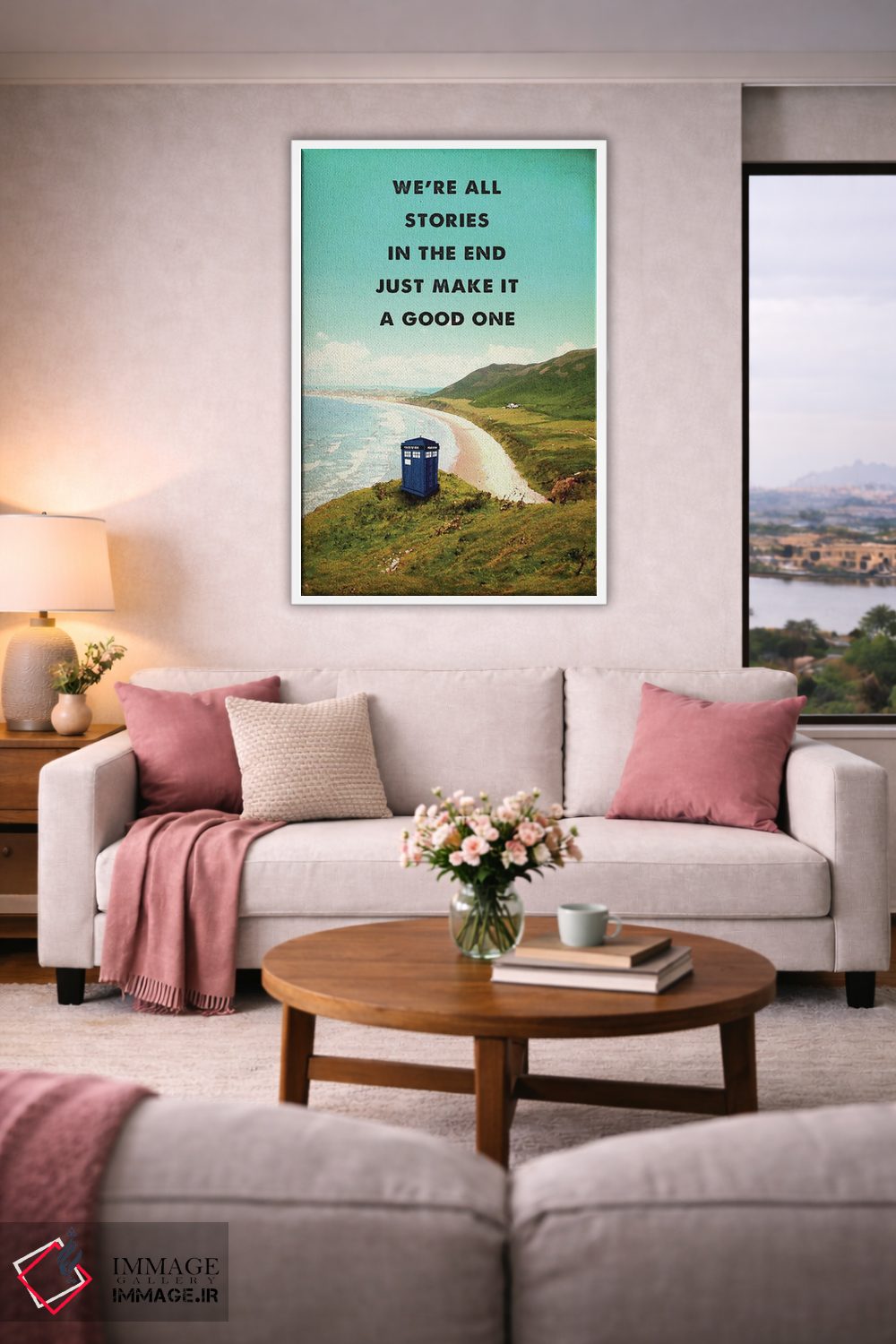 تابلو دکوراتیو هنر فیلم سفر دکتر هو اثر ۲ توست دیزاین - D3W