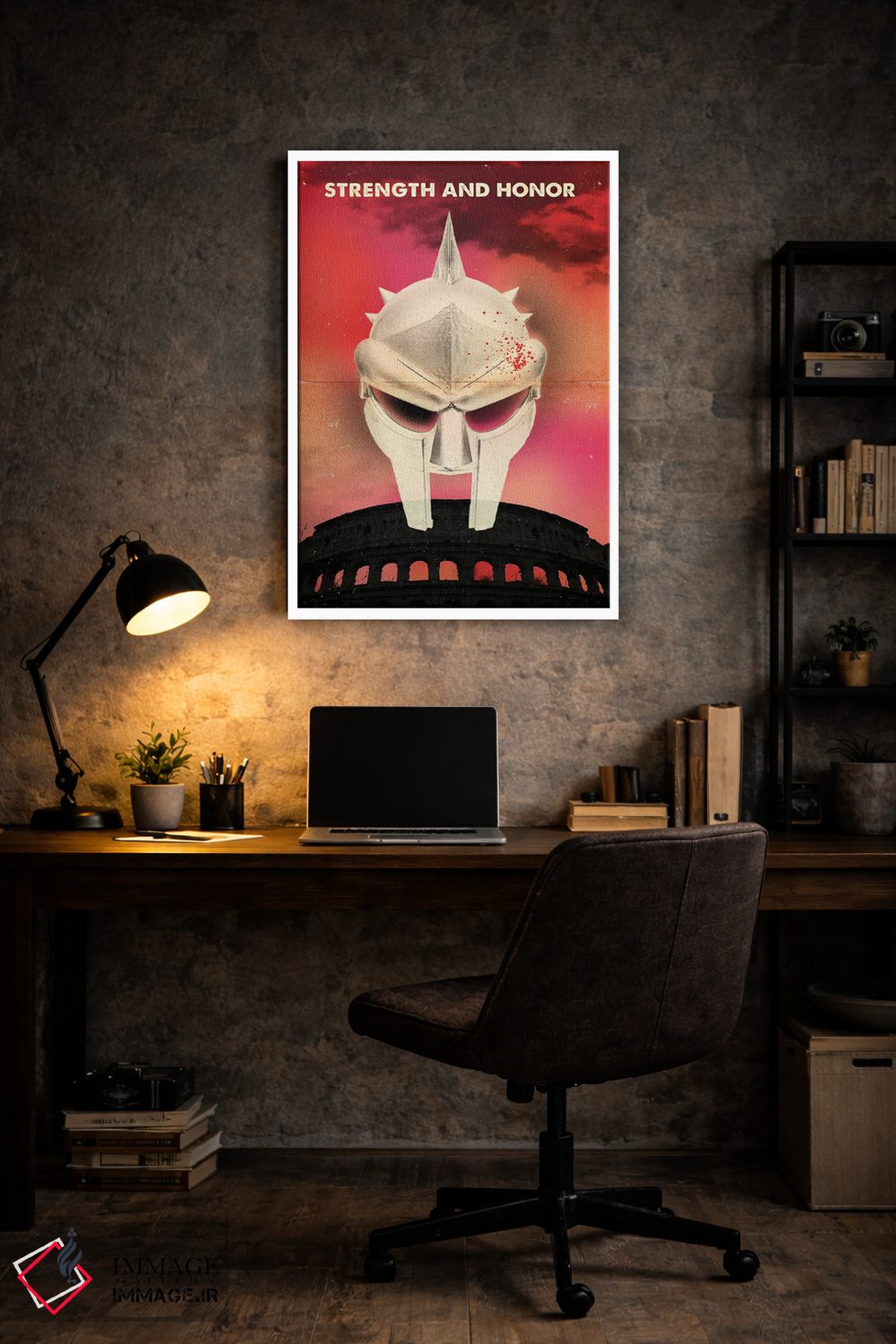 تابلو دکوراتیو هنر سفر فیلم گلادیاتور اثر ۲ توست دیزاین - D6W