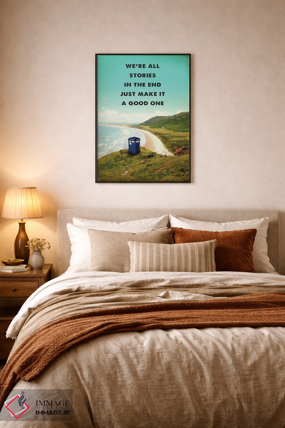 تابلو دکوراتیو هنر فیلم سفر دکتر هو اثر ۲ توست دیزاین - D6B