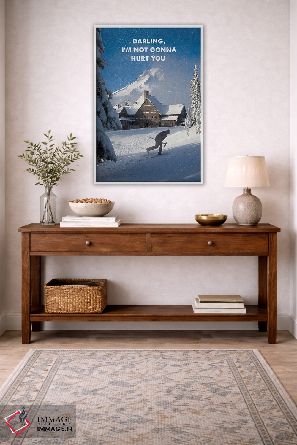 تابلو دکوراتیو جک تورنس اثر ۲ توست دیزاین - D4W