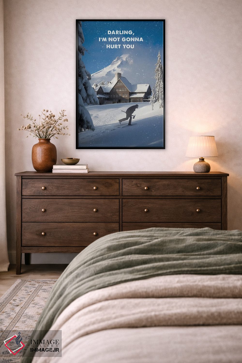 تابلو دکوراتیو جک تورنس اثر ۲ توست دیزاین - D5B