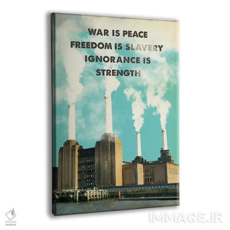 تابلو دکوراتیو هنر فیلم سفر ۱۹۸۴ اثر ۲ توست دیزاین - نمای پرسپکتیو محصول