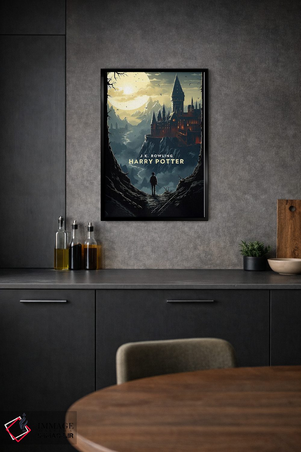 تابلو دکوراتیو هری در هاگوارتز اثر ۲ توست دیزاین - D1B