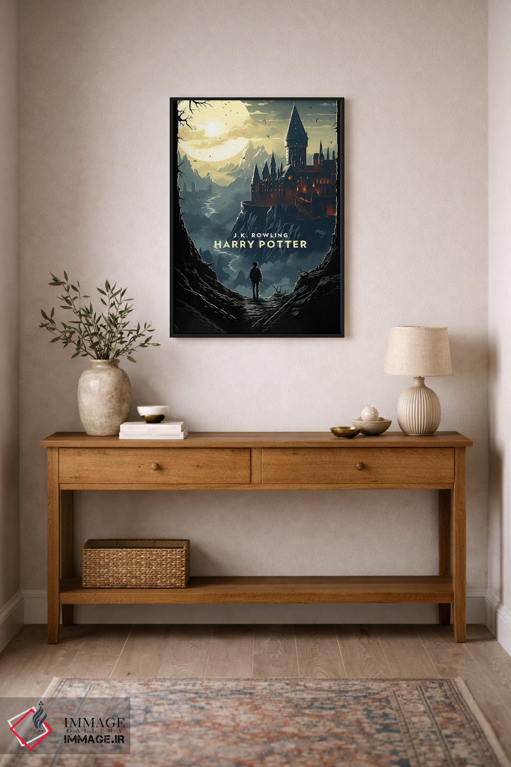 تابلو دکوراتیو هری در هاگوارتز اثر ۲ توست دیزاین - D2B