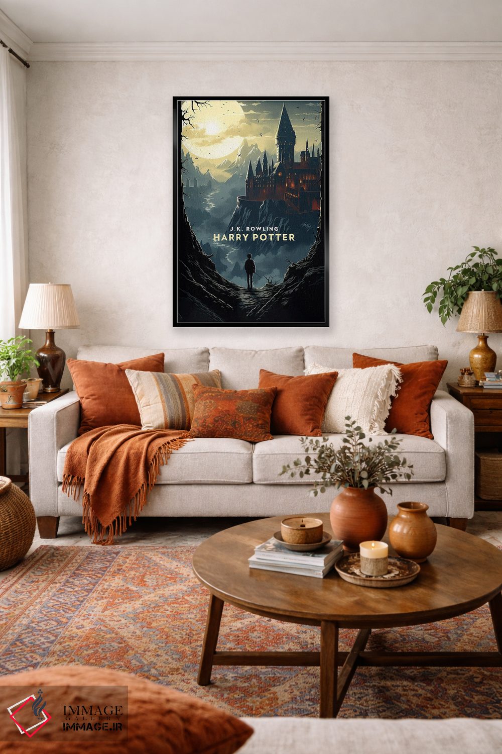 تابلو دکوراتیو هری در هاگوارتز اثر ۲ توست دیزاین - D5B