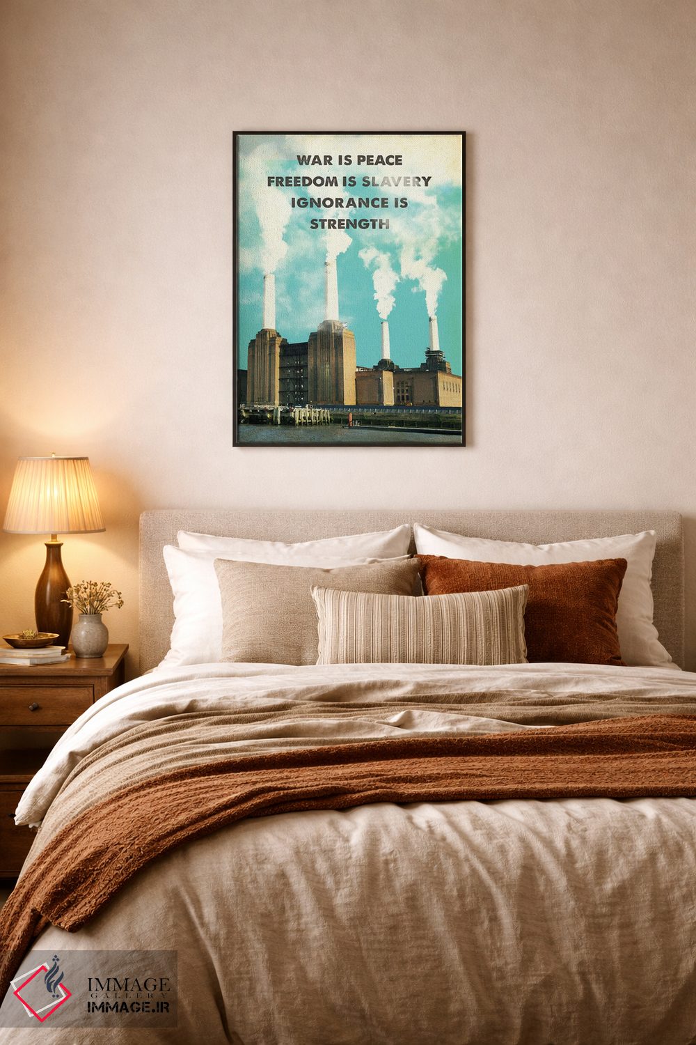 تابلو دکوراتیو هنر فیلم سفر ۱۹۸۴ اثر ۲ توست دیزاین - D6B