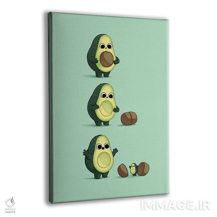 تابلو دکوراتیو مهربان ترین سورپرایز اثر نائولیتو - نمای پرسپکتیو محصول