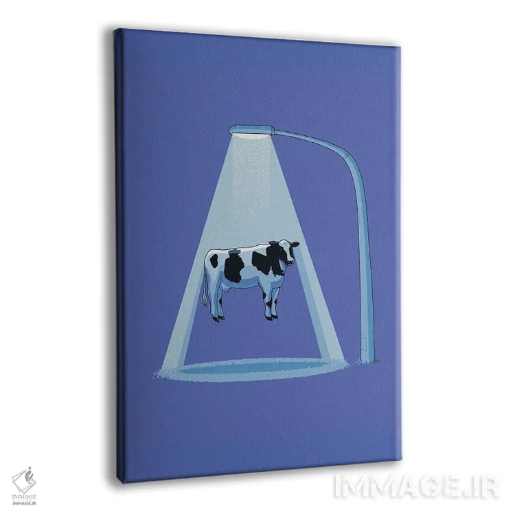 تابلو دکوراتیو گاو ربوده شده اثر نائولیتو - نمای پرسپکتیو محصول