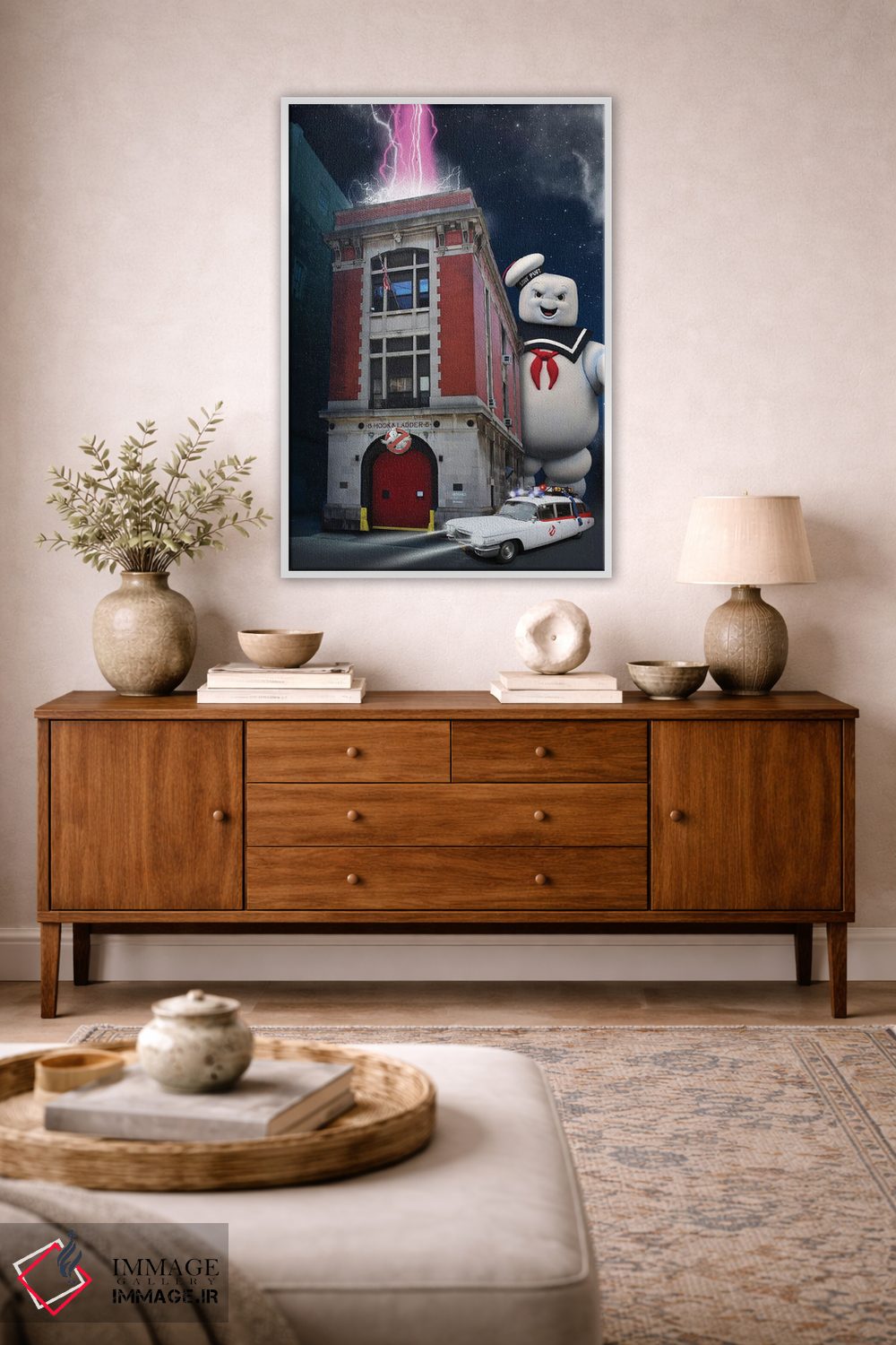 تابلو دکوراتیو هنر فیلم سفر شکارچیان روح اثر ۲ توست دیزاین - D3W