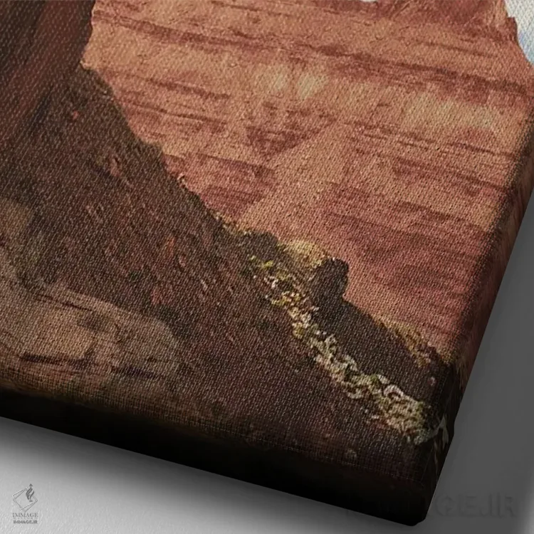 تابلو دکوراتیو هنر فیلم سفر تلما و لوئیز اثر ۲ توست دیزاین - نمای نزدیک بافت بوم