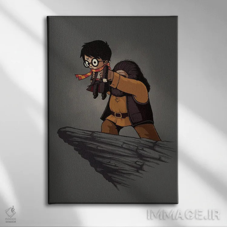 تابلو دکوراتیو پادشاه جادویی اثر نائولیتو - نمای روبهرو روی دیوار