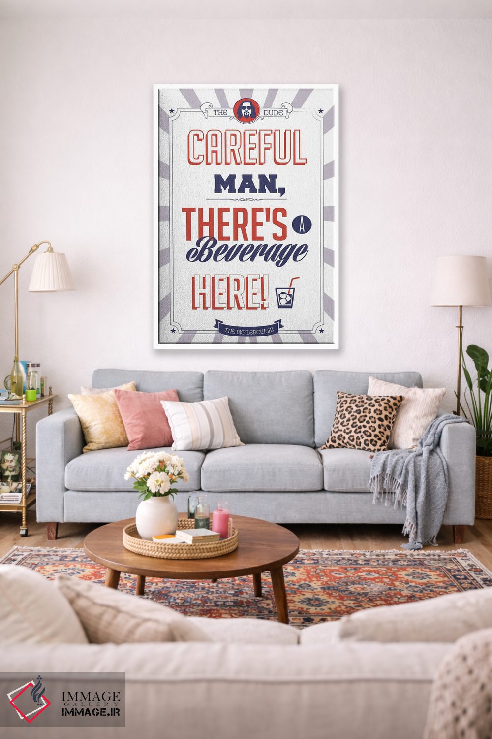 تابلو دکوراتیو دیالوگ فیلم دود اثر ۲ توست دیزاین - D1W