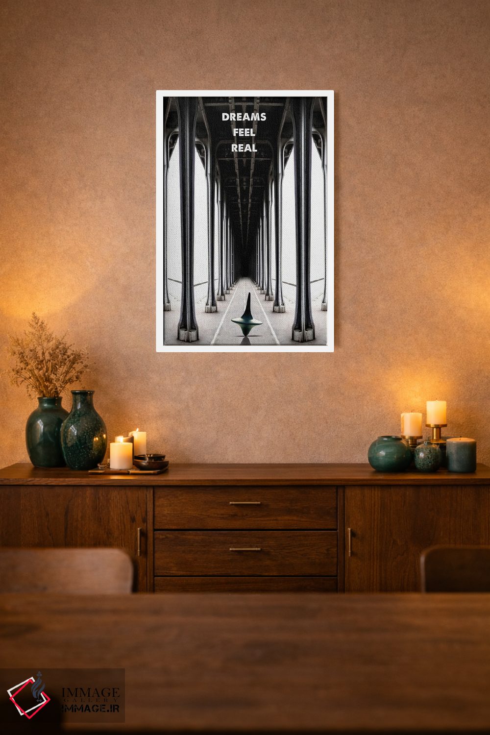 تابلو دکوراتیو هنر فیلم سفر تلقین اثر ۲ توست دیزاین - D1W