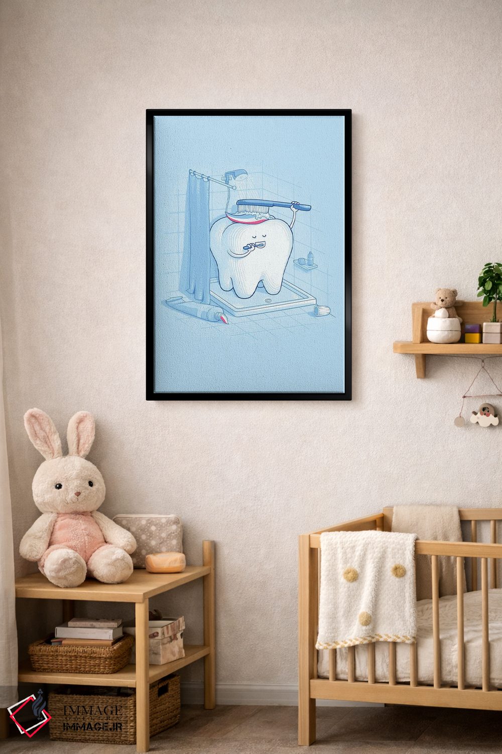 تابلو دکوراتیو بهداشت دندان اثر نائولیتو - D5B