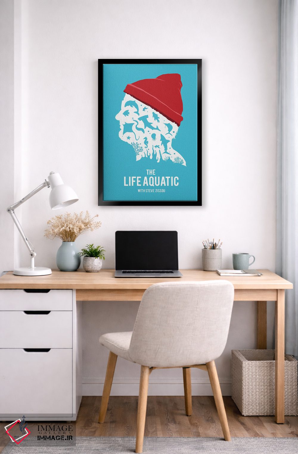 تابلو دکوراتیو هنر فیلم زندگی در آب اثر ۲ توست دیزاین - D6B