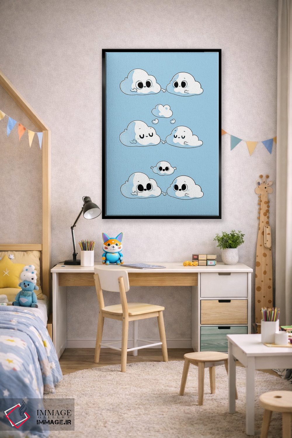 تابلو دکوراتیو افکار خانوادگی اثر نائولیتو - D2B