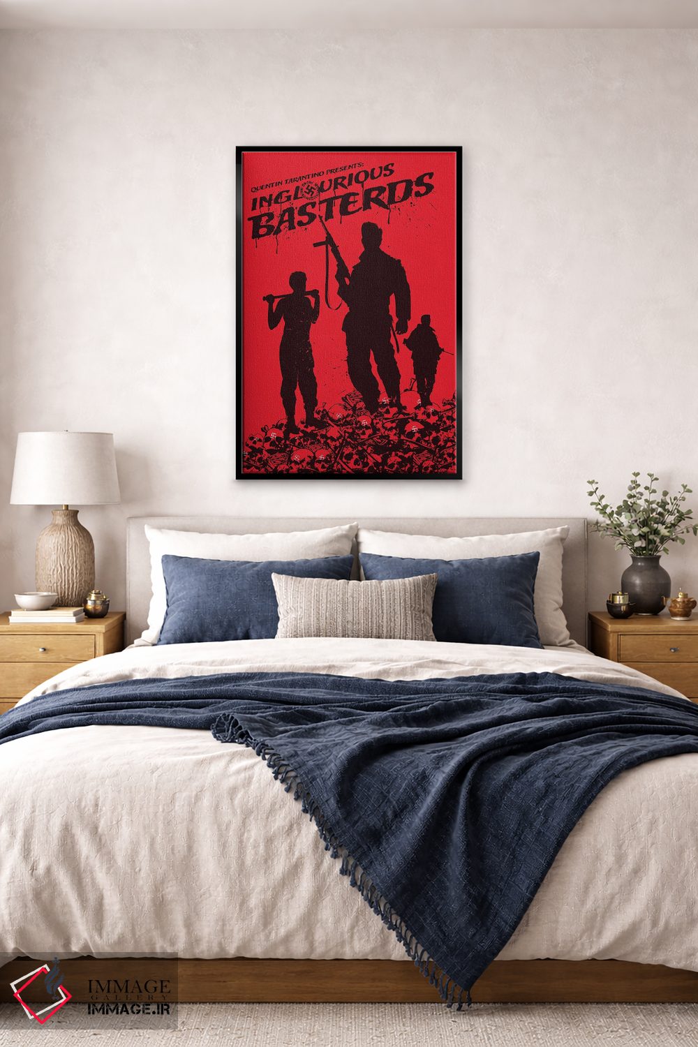 تابلو دکوراتیو هنر فیلم حرامزاده های لعنتی اثر ۲ توست دیزاین - D5B