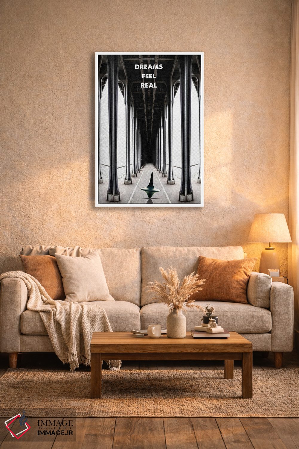 تابلو دکوراتیو هنر فیلم سفر تلقین اثر ۲ توست دیزاین - D3W