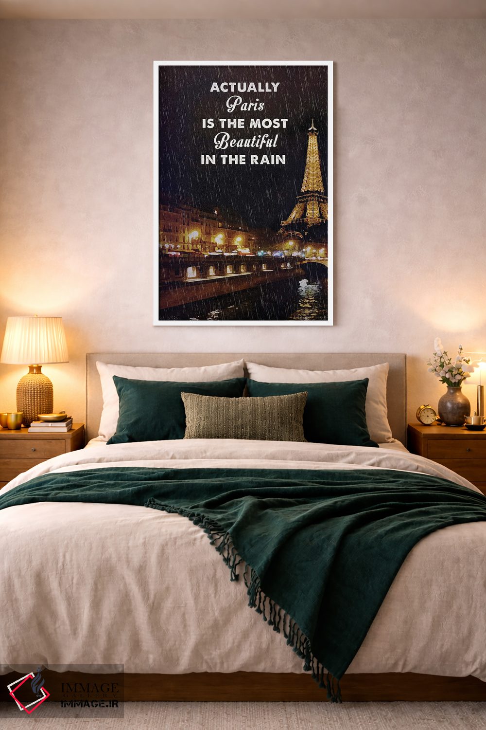 تابلو دکوراتیو هنر فیلم سفر نیمه شب در پاریس اثر ۲ توست دیزاین - D3W