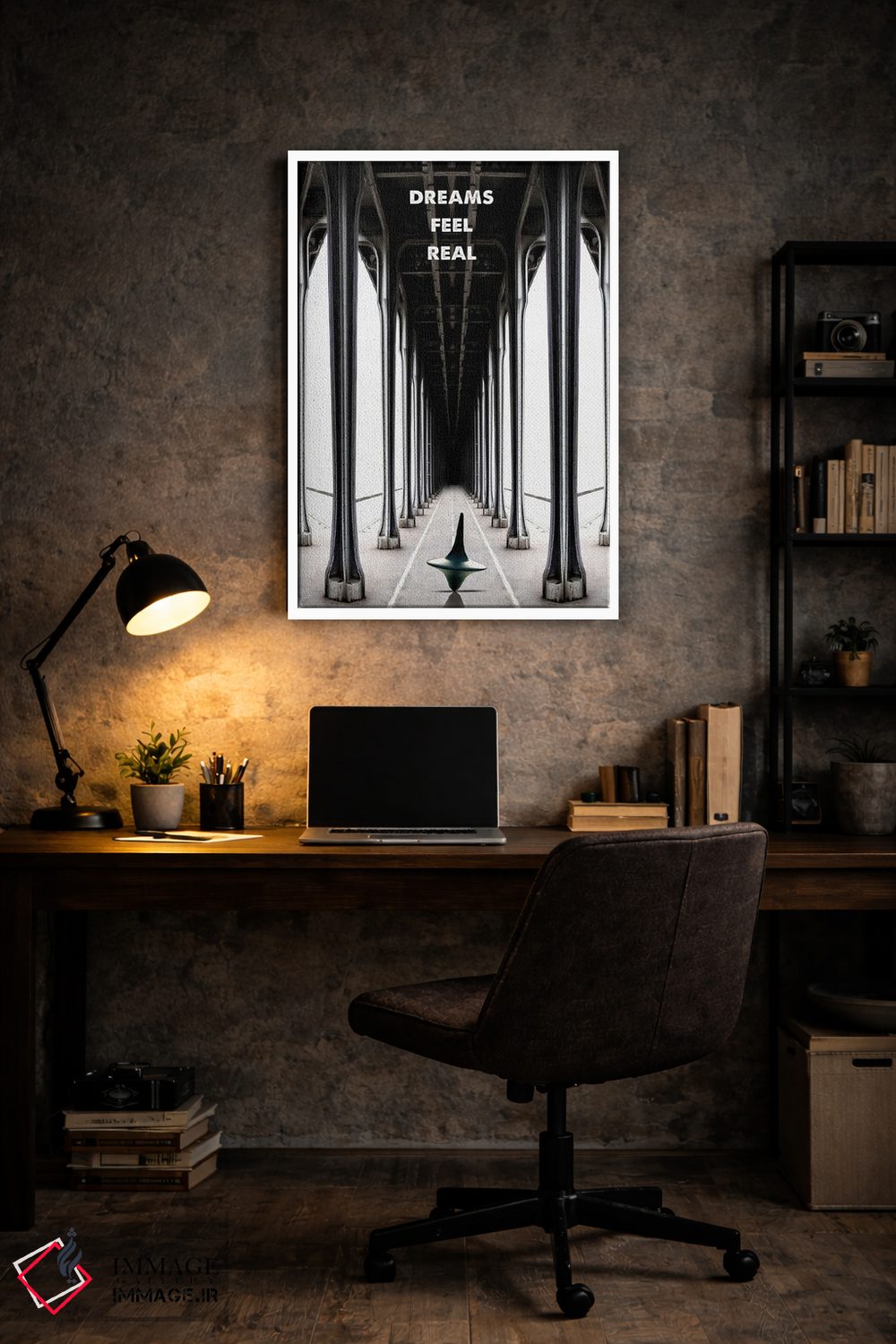 تابلو دکوراتیو هنر فیلم سفر تلقین اثر ۲ توست دیزاین - D6W