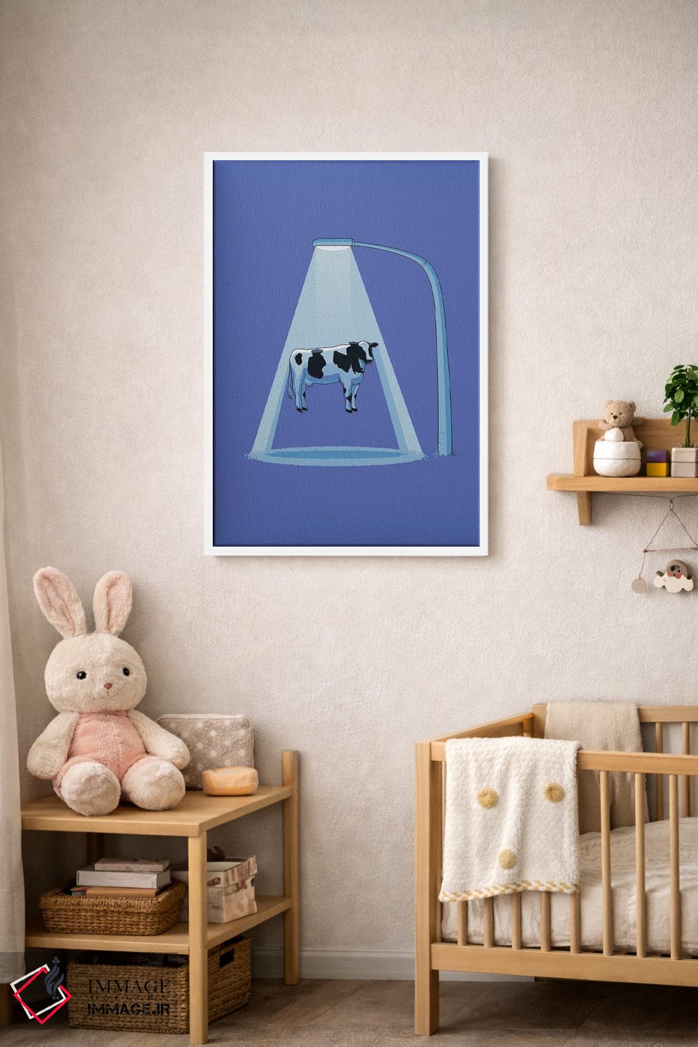 تابلو دکوراتیو گاو ربوده شده اثر نائولیتو - D3W