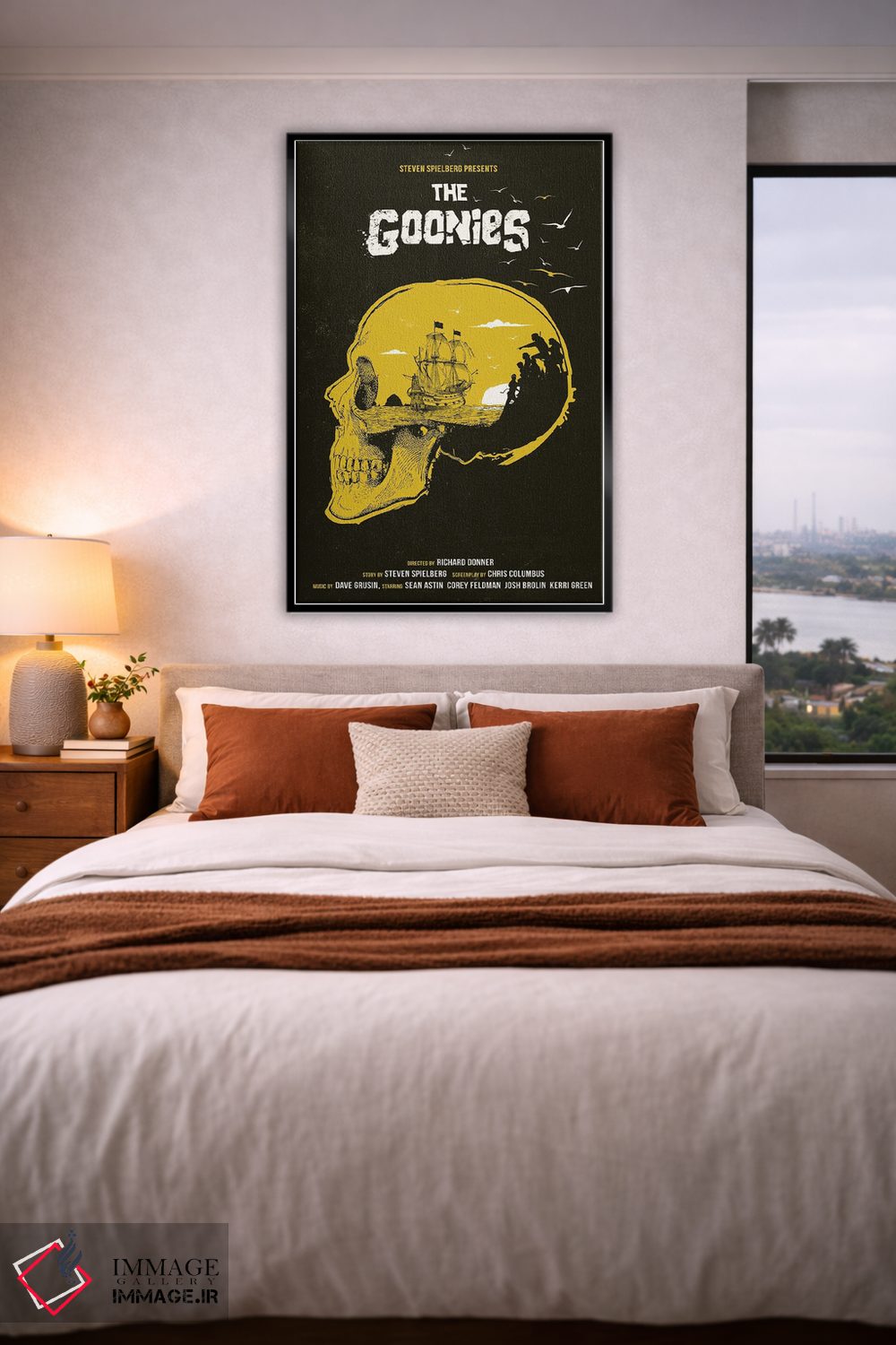 تابلو دکوراتیو هنر فیلم گونی ها اثر ۲ توست دیزاین - D3B