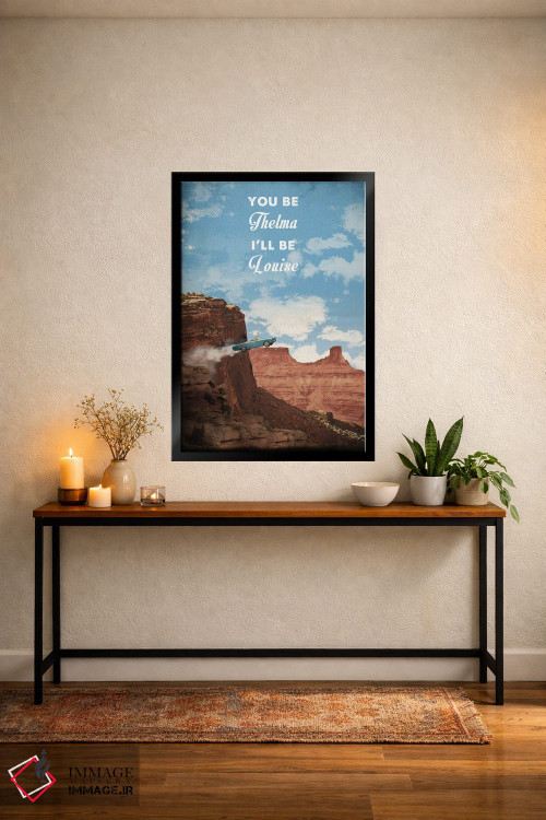 تابلو دکوراتیو هنر فیلم سفر تلما و لوئیز اثر ۲ توست دیزاین - D5B