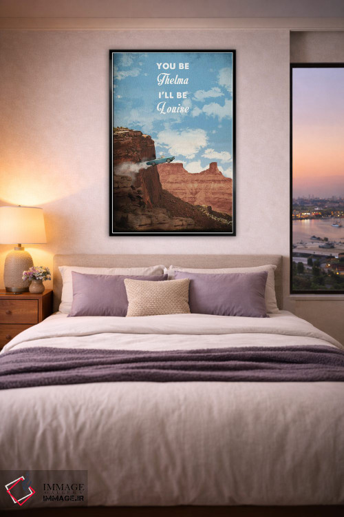 تابلو دکوراتیو هنر فیلم سفر تلما و لوئیز اثر ۲ توست دیزاین - D6B