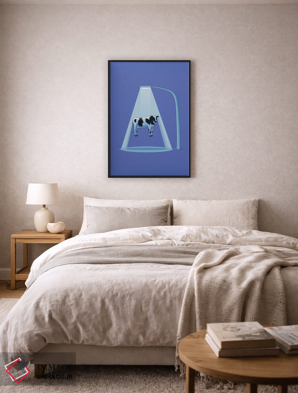 تابلو دکوراتیو گاو ربوده شده اثر نائولیتو - D6B