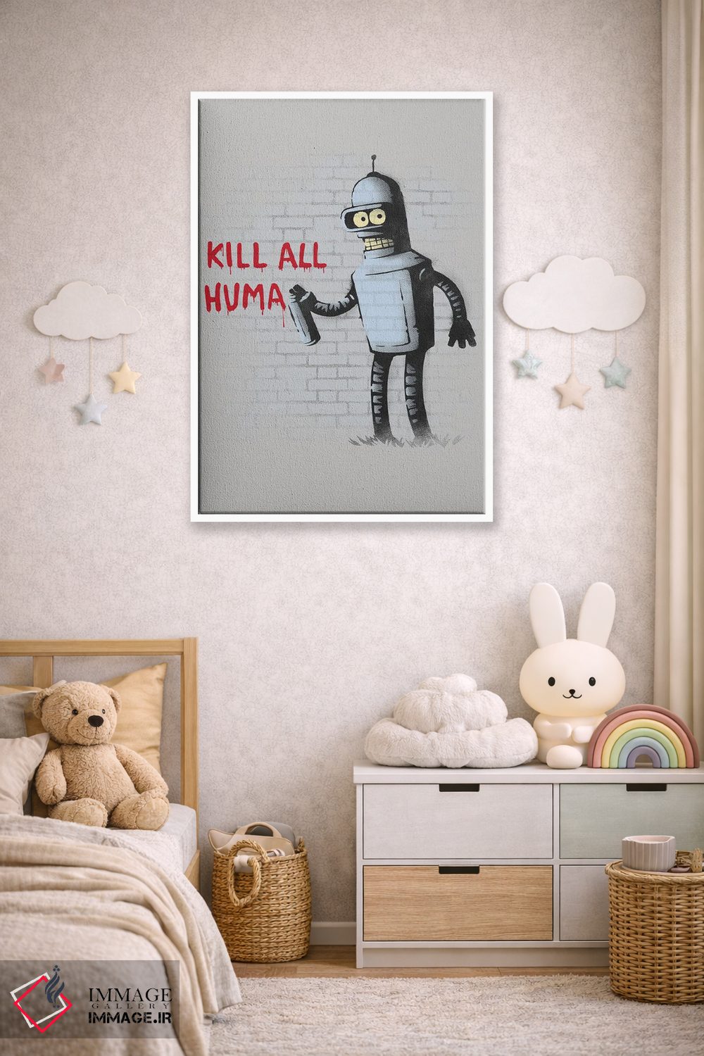 تابلو دکوراتیو کشتن همه انسان ها اثر نائولیتو - D5W