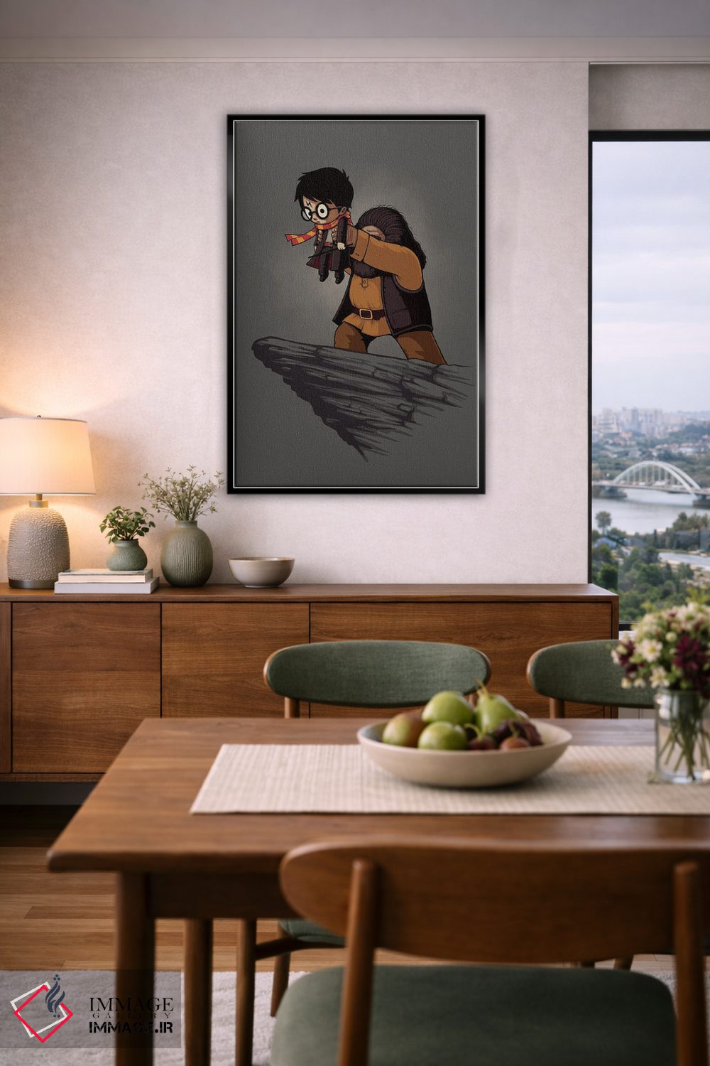 تابلو دکوراتیو پادشاه جادویی اثر نائولیتو - D6B