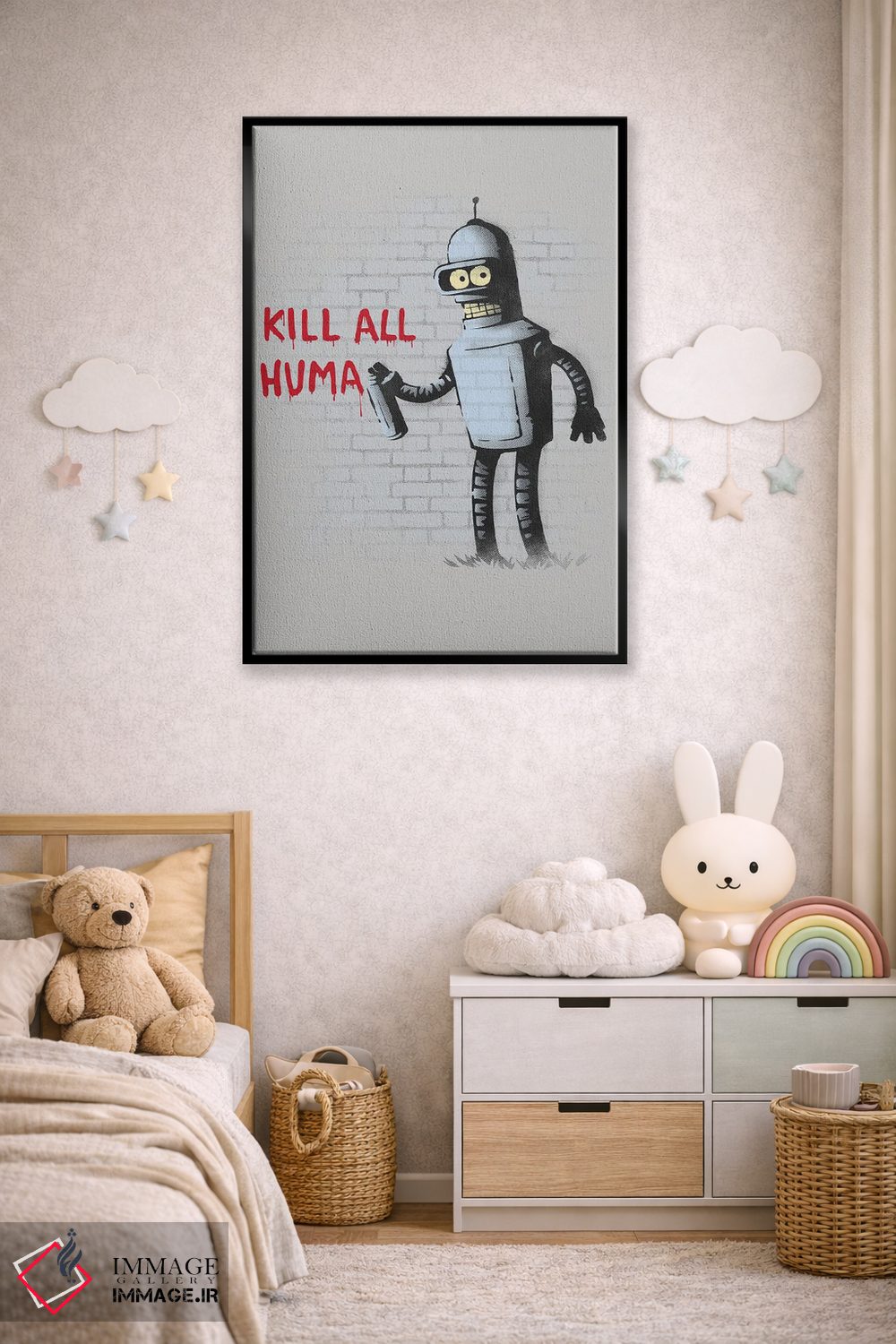 تابلو دکوراتیو کشتن همه انسان ها اثر نائولیتو - D6B
