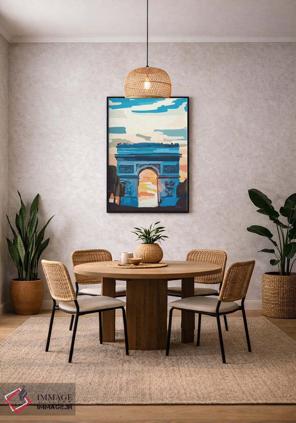 تابلو مینیمال قوس اثر آملیا نویز - D4B