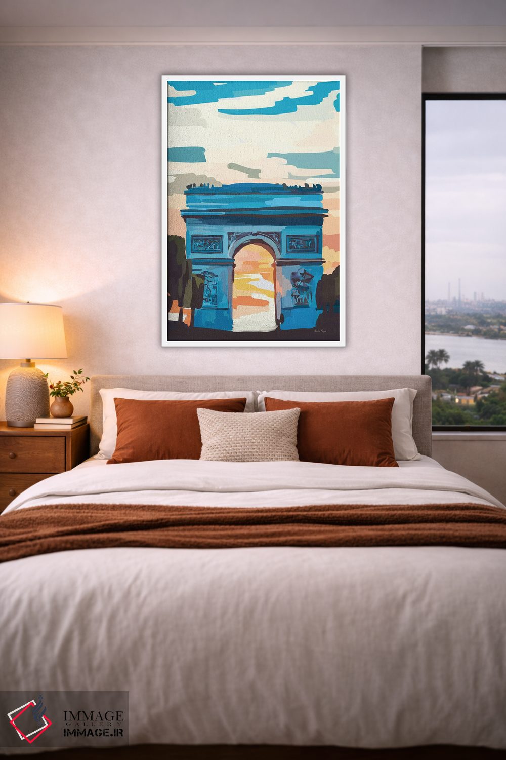 تابلو مینیمال قوس اثر آملیا نویز - D2W