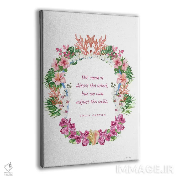 تابلو مدرن دالی پارتن اثر آملیا نویز - نمای پرسپکتیو محصول