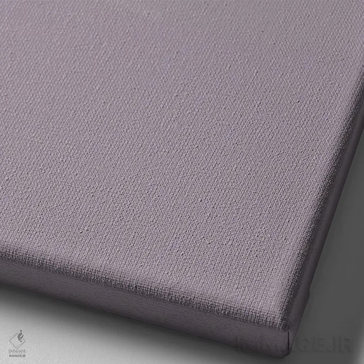 تابلو مینیمال دوستان نشسته اثر آملیا نویز - نمای نزدیک بافت بوم