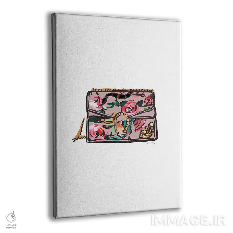 تابلو مینیمال کیف اوت کوتور اثر آملیا نویز - نمای پرسپکتیو محصول