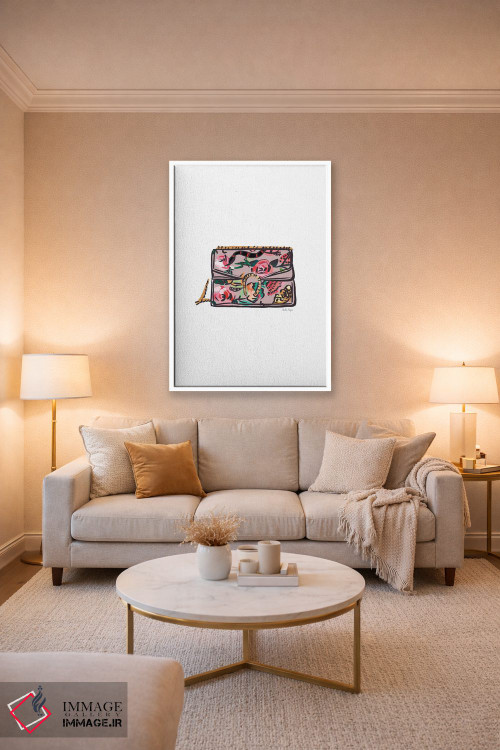 تابلو مینیمال کیف اوت کوتور اثر آملیا نویز - D1W