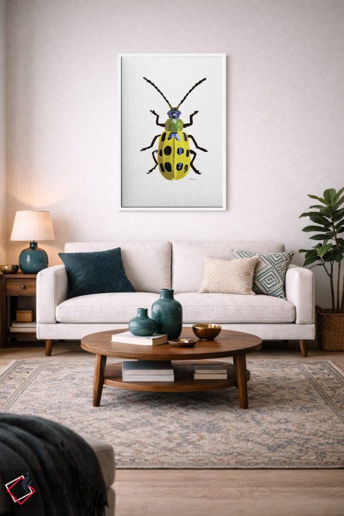 تابلو مینیمال سوسک اثر آملیا نویز - D3W